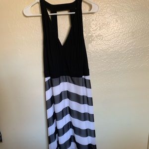 INC flowy mid-length dress